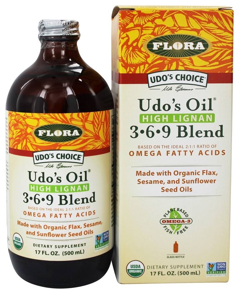 Flora Udo's Choice Udo's Oil 3-6-9 Blend - 17oz