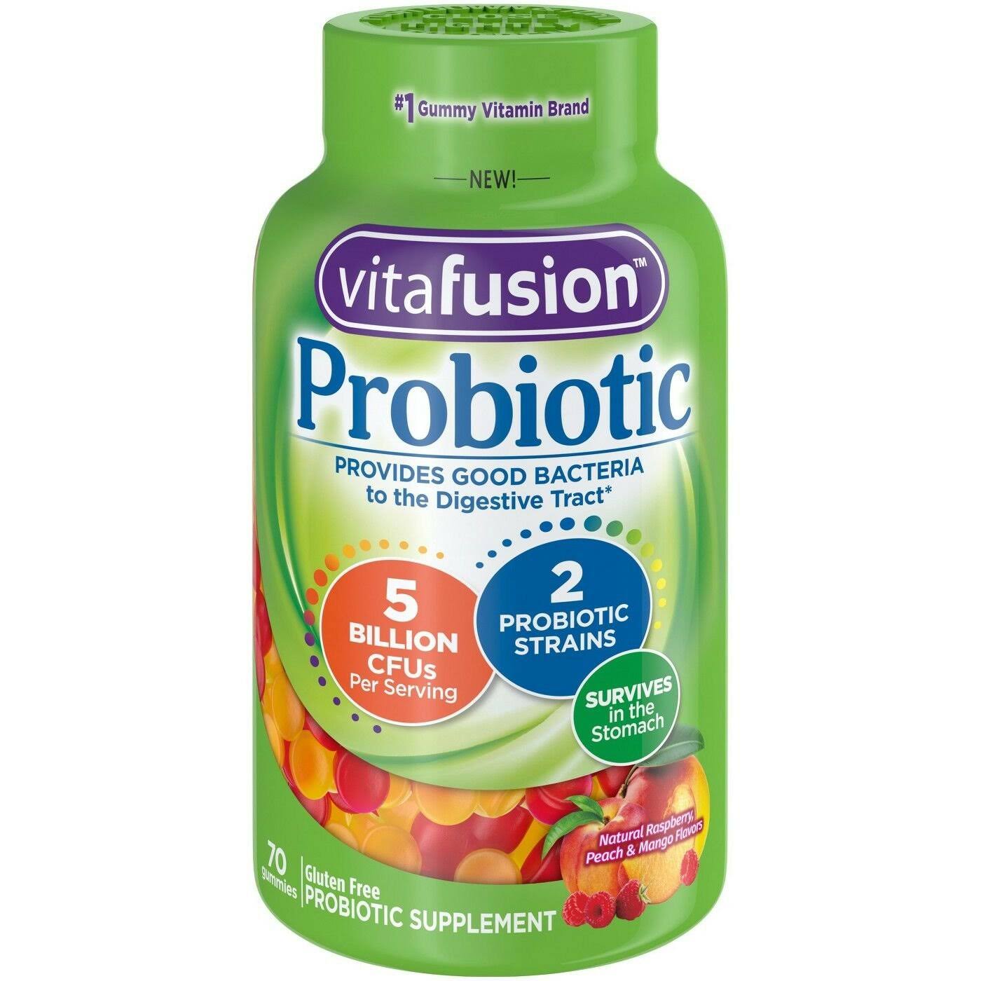 Vitafusion Probiotic Supplement - 70ct