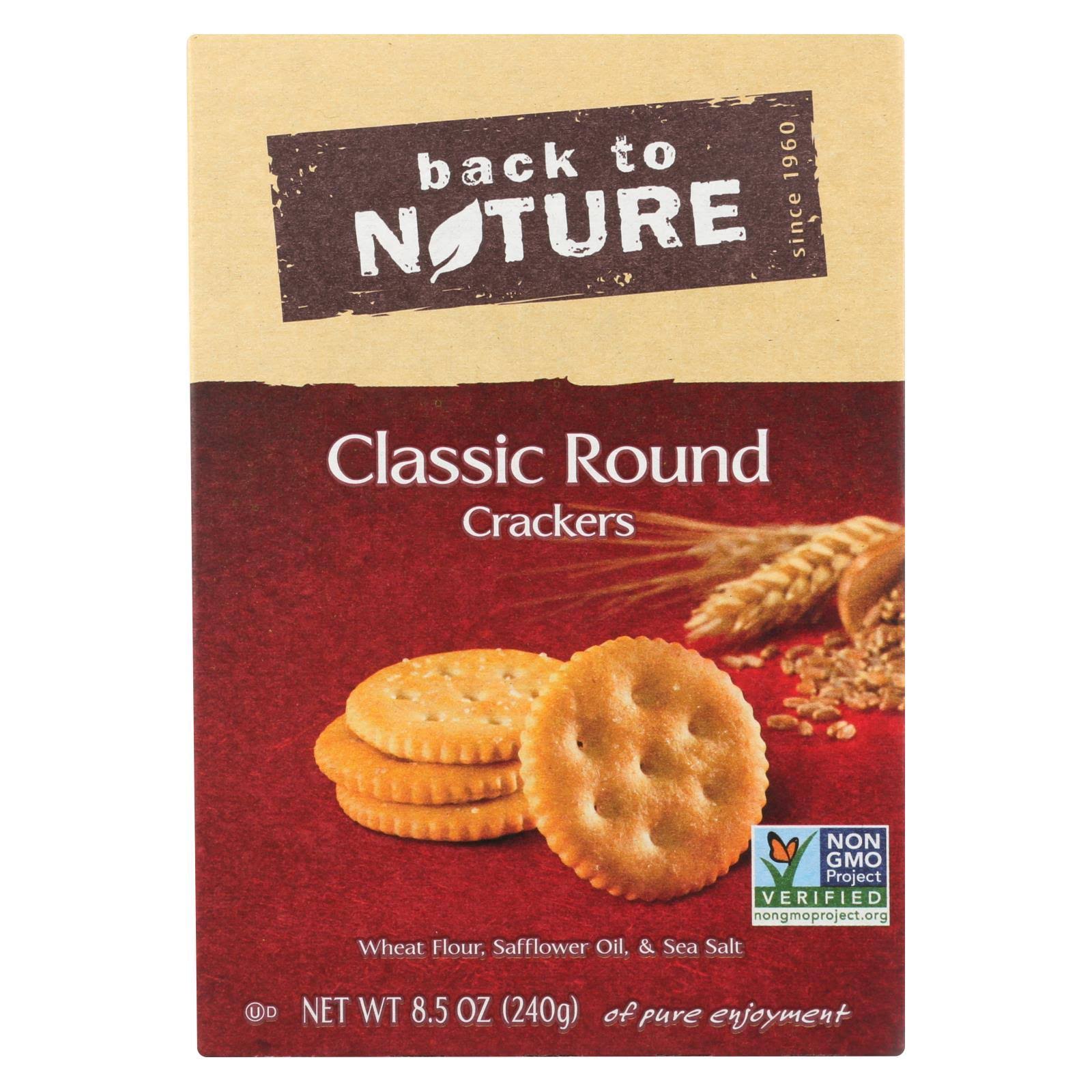 Back To Nature Classic Rounds Crackers - 240g