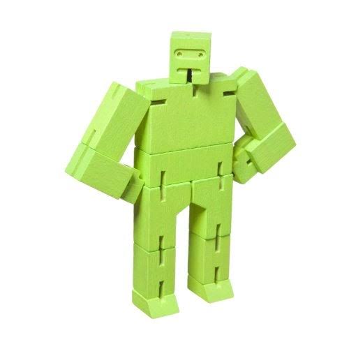 Micro Cubebot Brain Teaser Puzzle - Lime Green