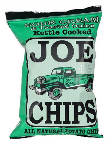 Joe Chips Kettle Cooked Sour Cream & Toasted Onion