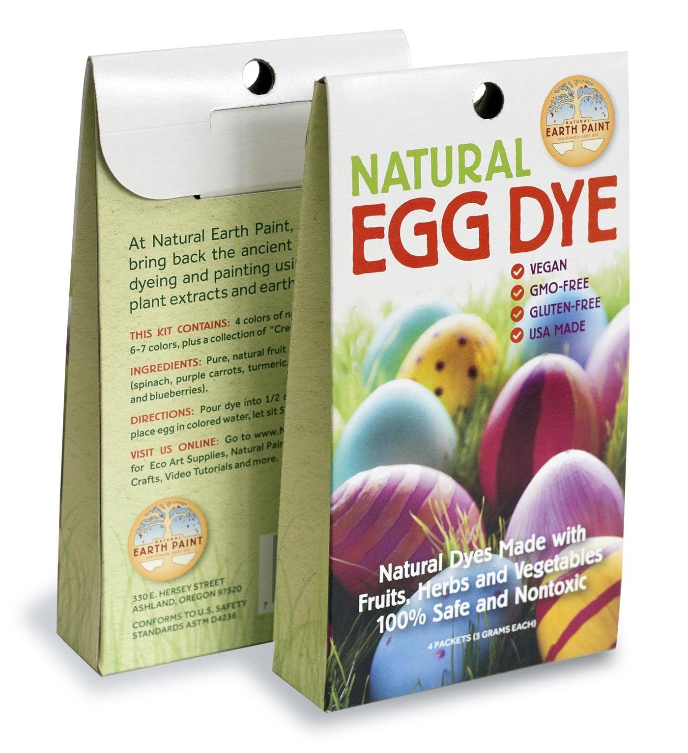 Natural Earth Paint 101 Natural Egg Dye Kit - Pack Of 12