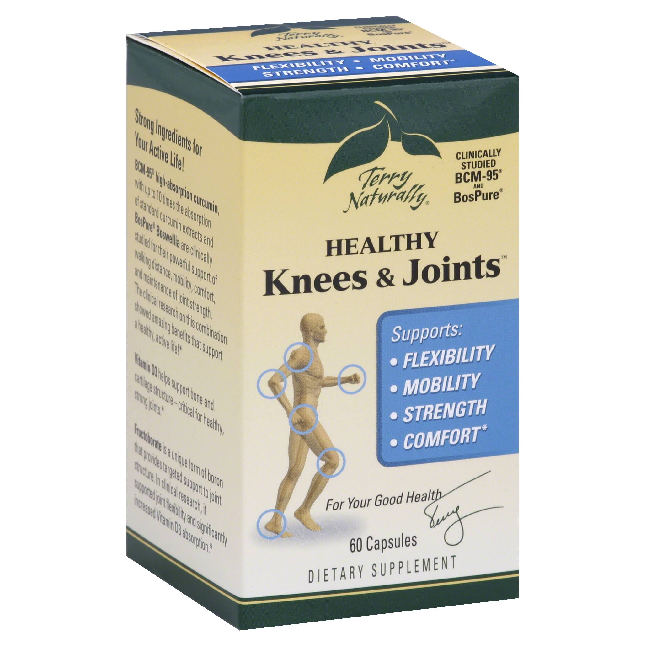 Terry Naturally Healthy Knees and Joints Supplement - 60 Capsules
