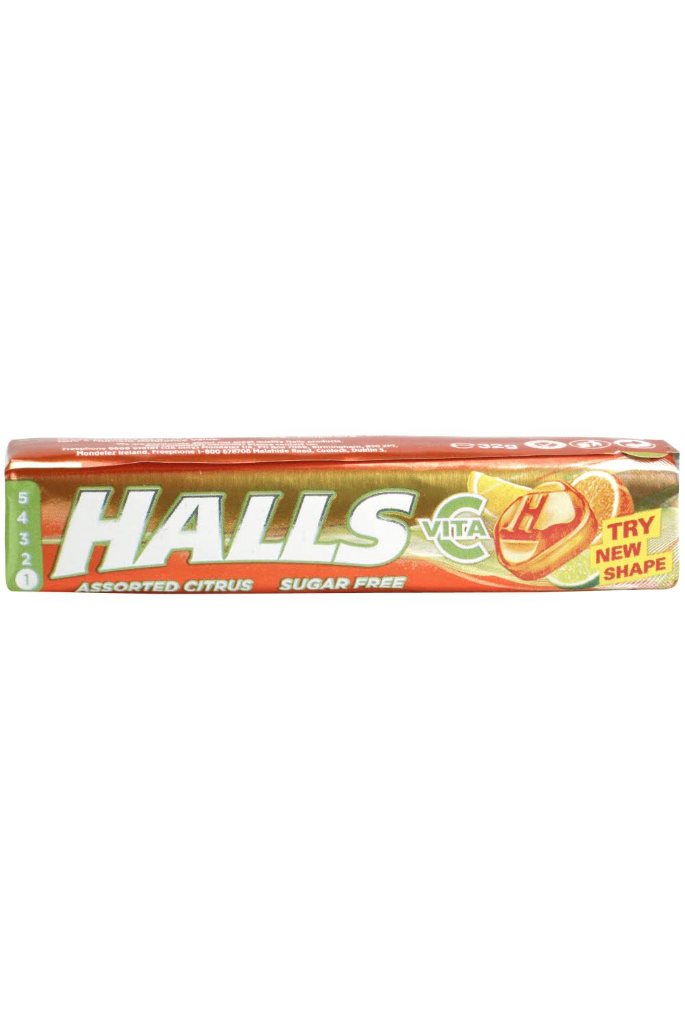 Halls Citrus Sugar Free Sweets 32g
