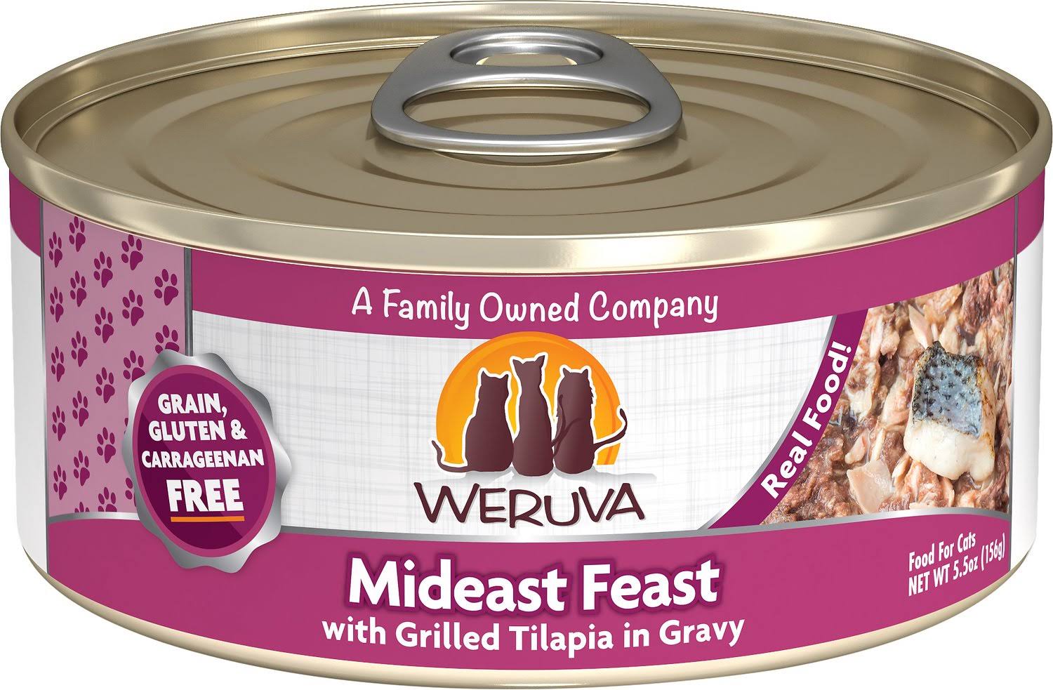 Weruva Canned Cat Food - Mideast Feast, 5.5oz