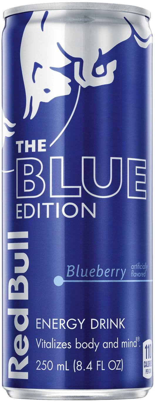 Red Bull The Blue Edition Energy Drink