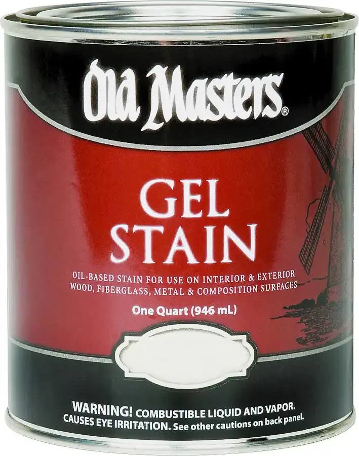Old Masters 81004 Gel Stain - Pickling White, 1qt