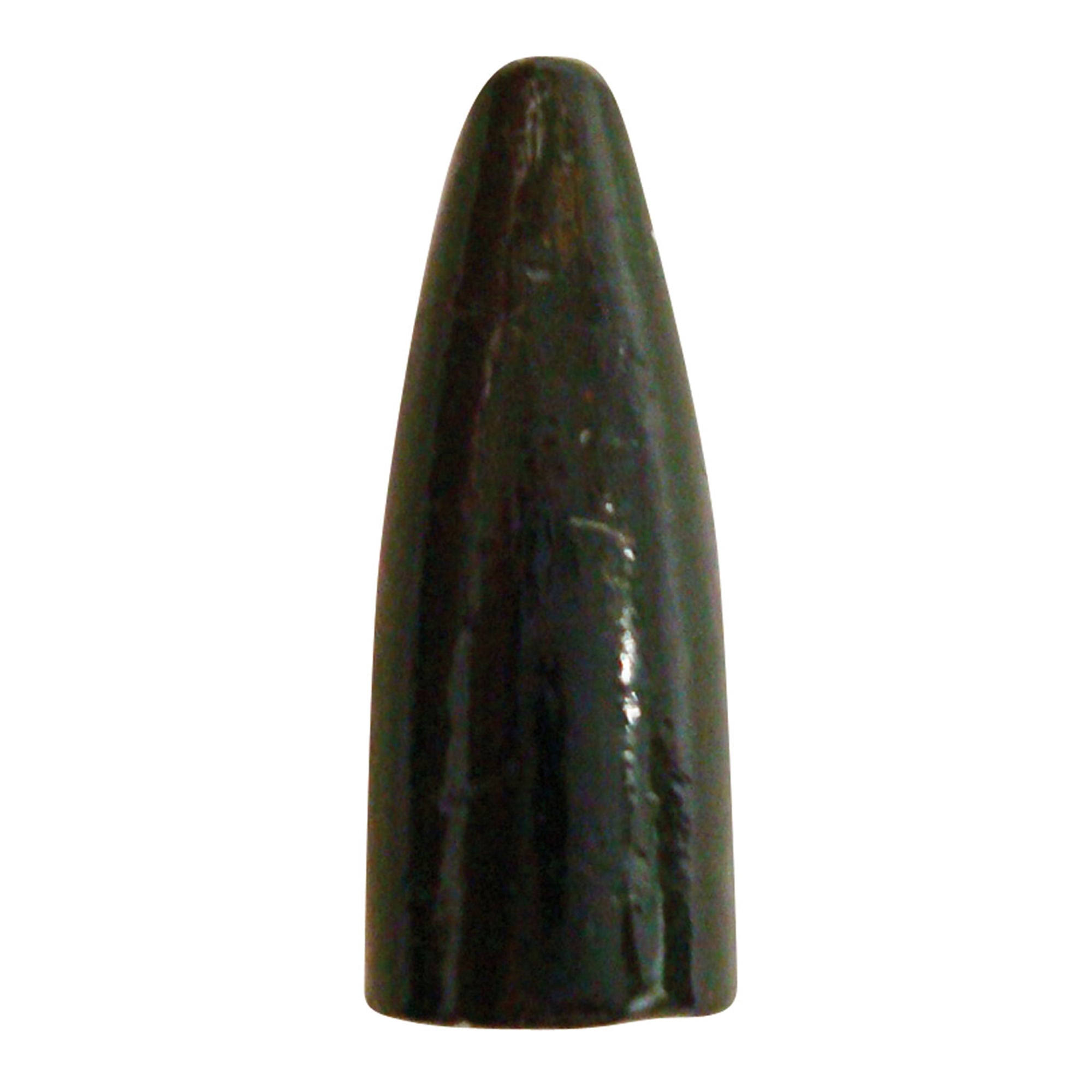 Bullet Weight Worm Weights - Black Lead, 1/4oz