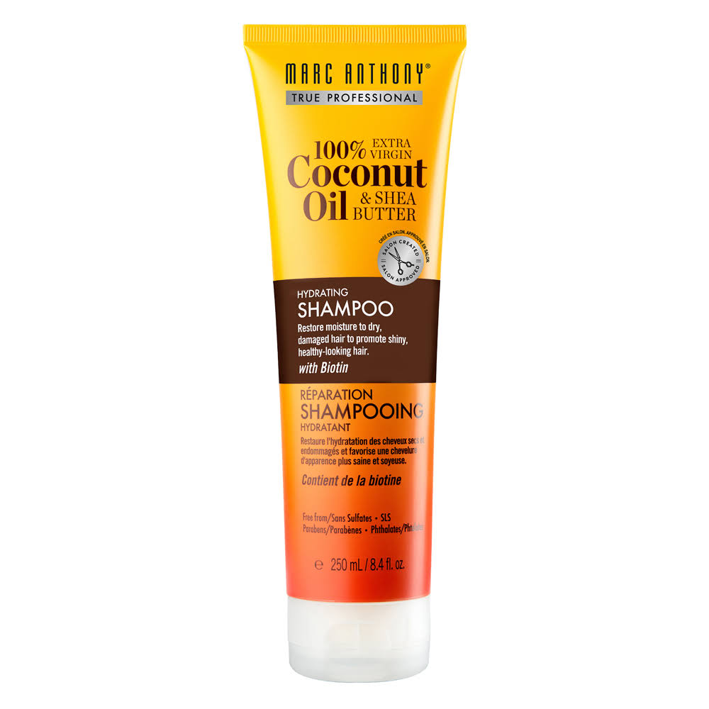 Marc Anthony Hydrating Shampoo - Coconut Oil and Shea Butter, 8.4oz