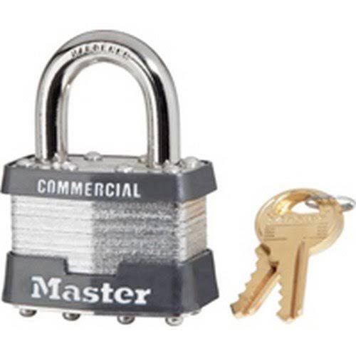 Master Lock 1KA 2001 Laminated Steel Padlock - 1.75"