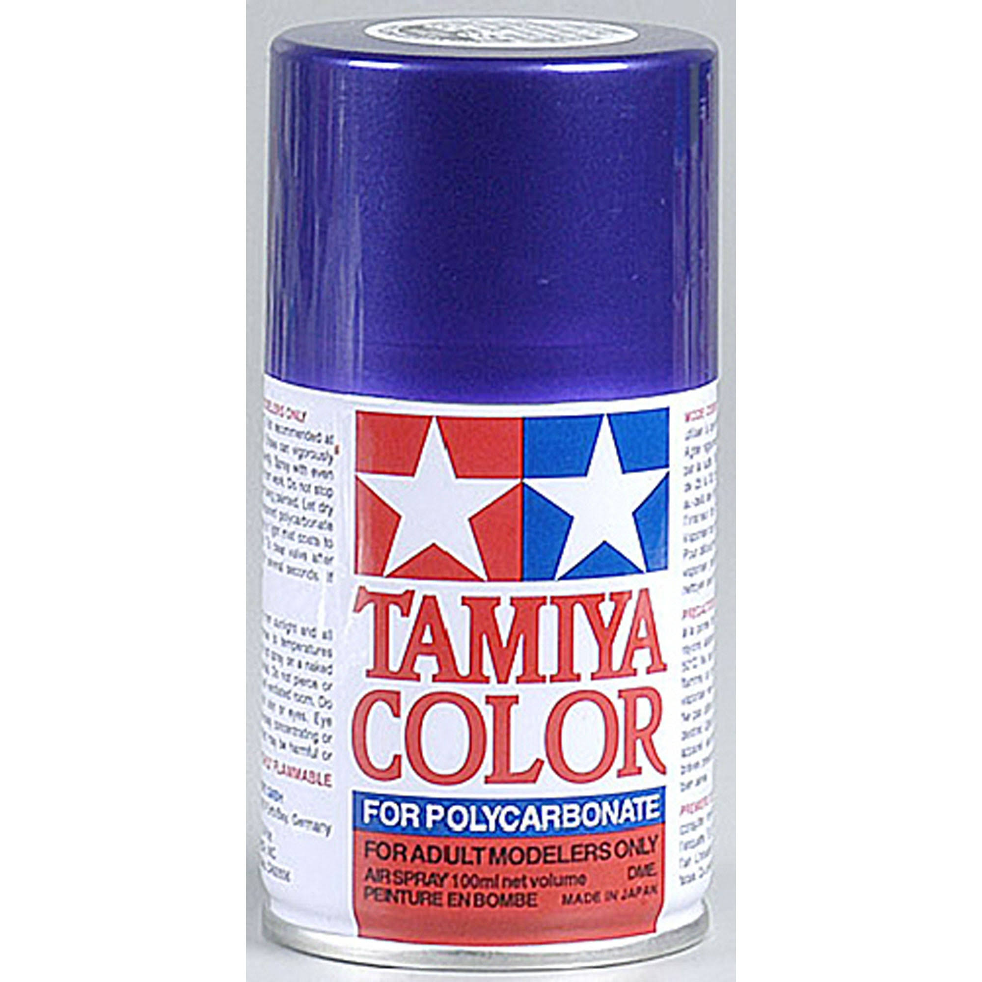 Tamiya Polycarbonate Spray Paint - Metallic Purple, 3oz