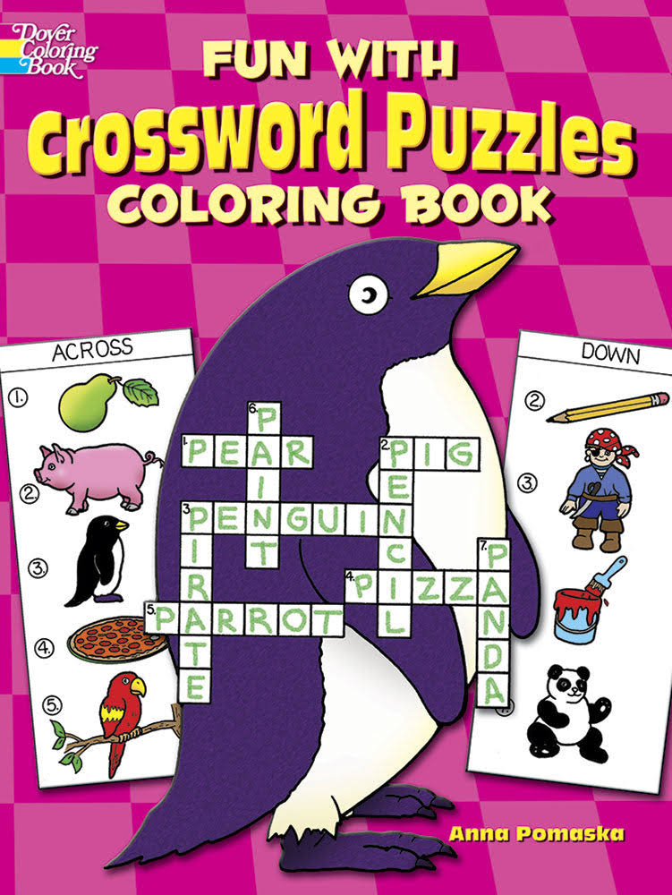 Fun with Crossword Puzzles Coloring Book [Book]