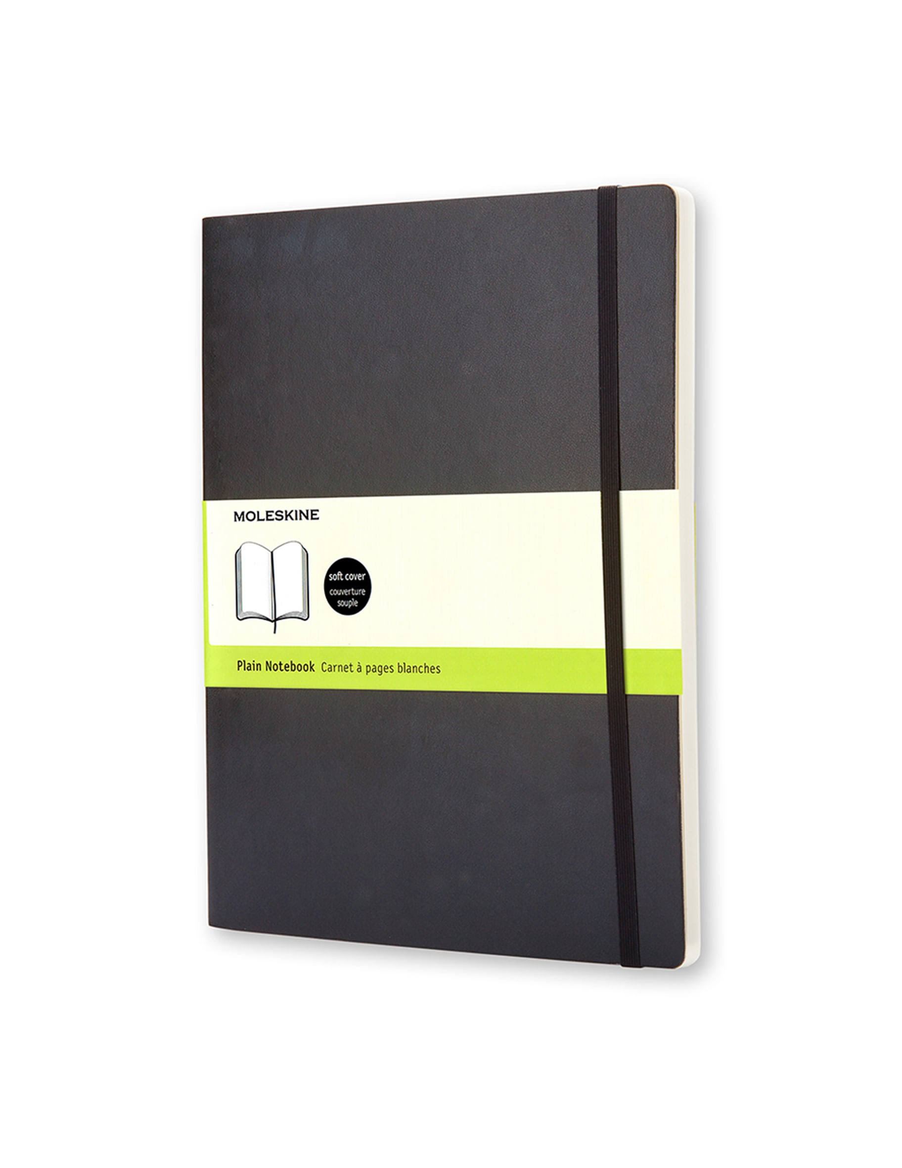 Moleskine Notebook - Black, Soft Cover, Plain