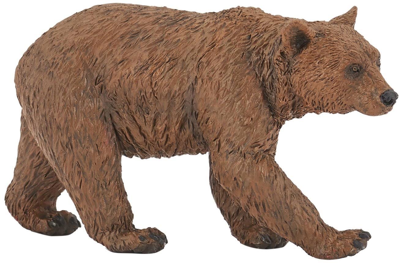 Papo 50240 Brown Bear Wild Animals Novelty Figure - 9cm