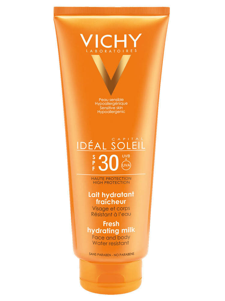 Vichy Capital Soleil Beach Protect Fresh Hydrating SPF 30 Face and Body Milk - 300ml