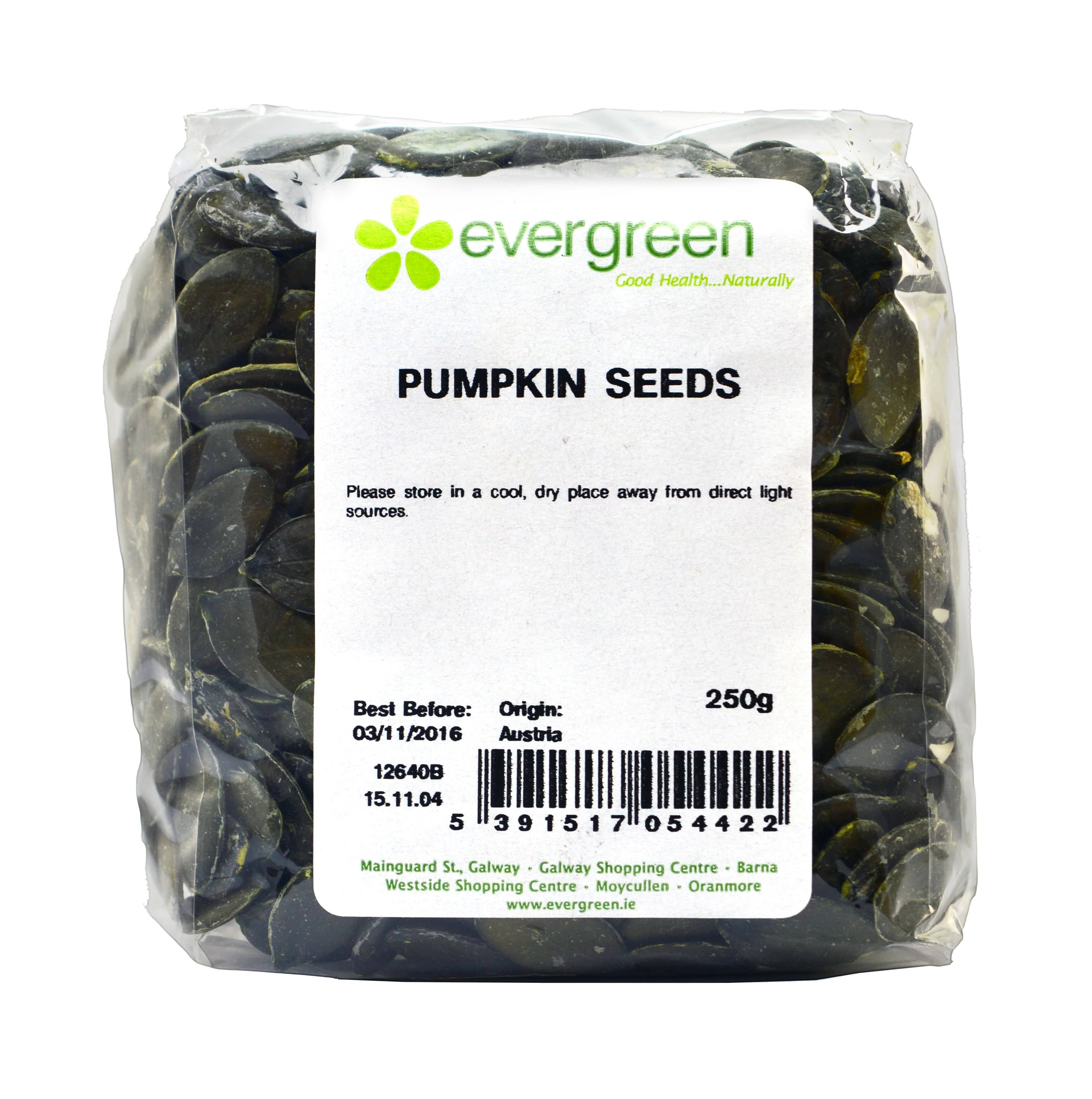 Evergreen Pumpkin Seeds 250g