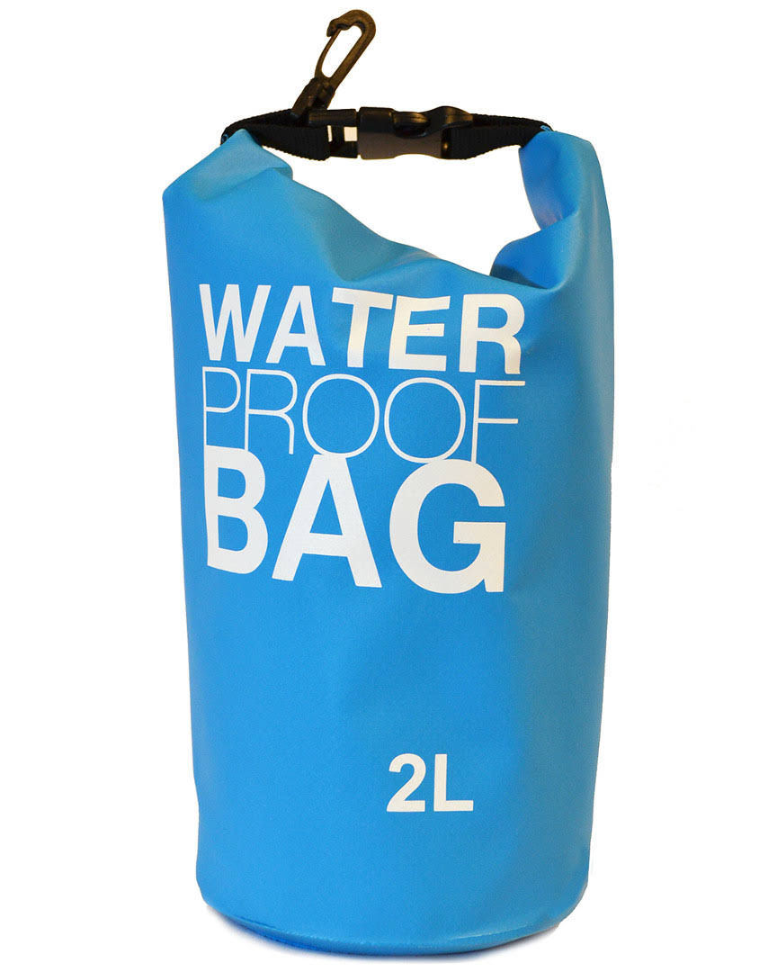 Nupouch Waterproof Dry Bag, Light Blue, 2 L