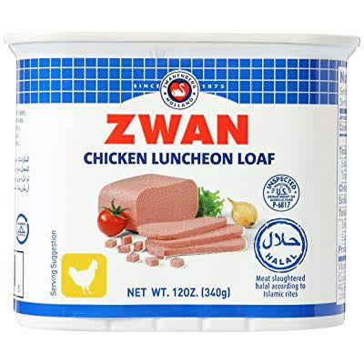 Zwan Luncheon Halal Meat - Chicken, 12oz