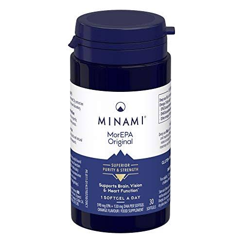 Minami Nutrition Omega 3 supplement MorEpa Original capsules 30