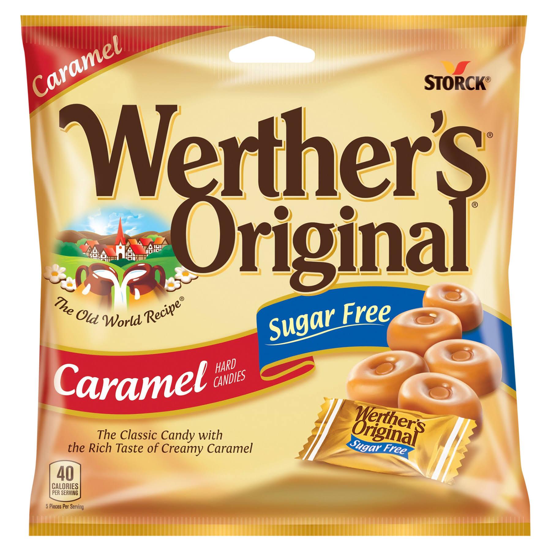 Werthers Original Hard Candies - Sugar Free, 2.75oz