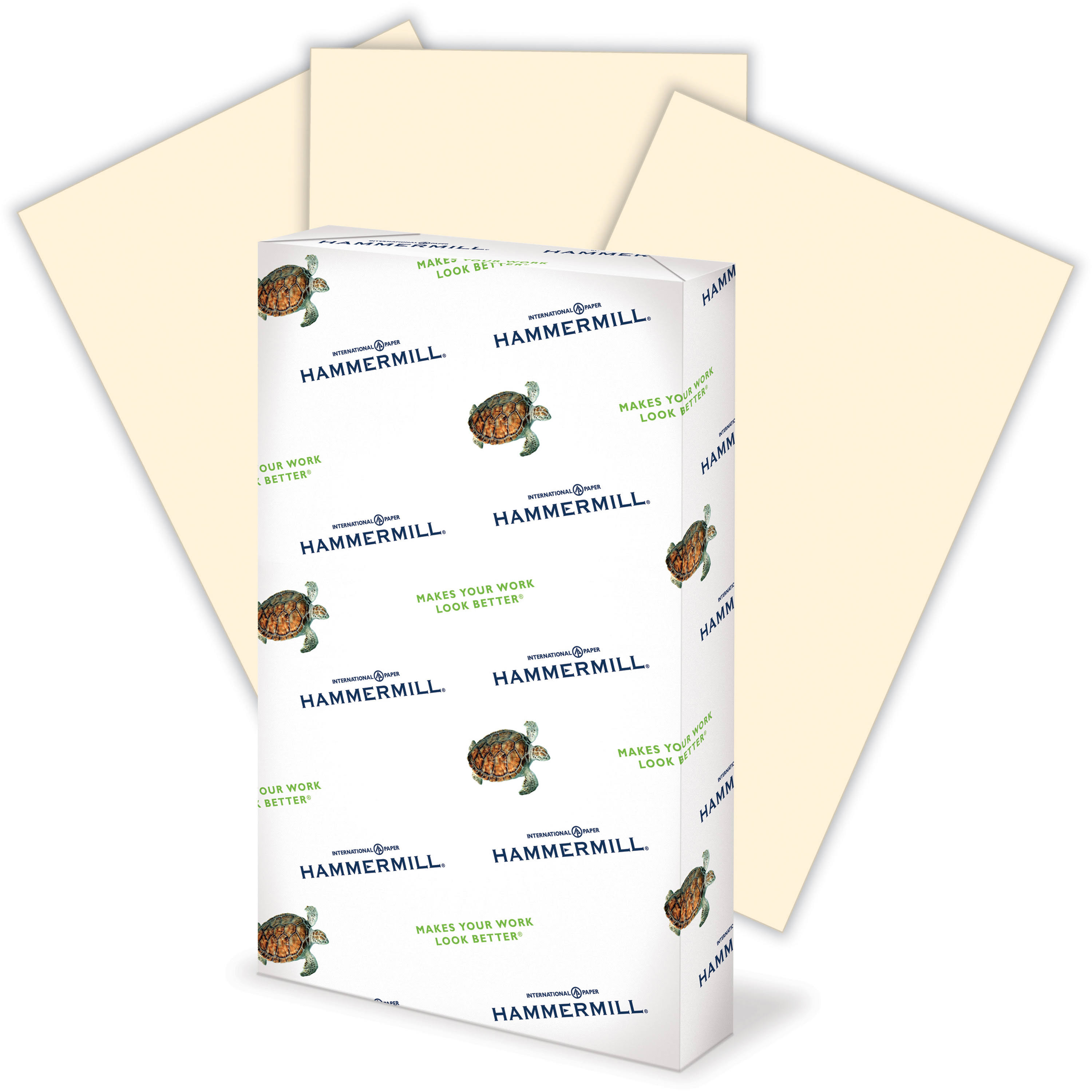 Hammermill Colored Copy Papers - 20lbs, 8 1/2" X 14", Ivory