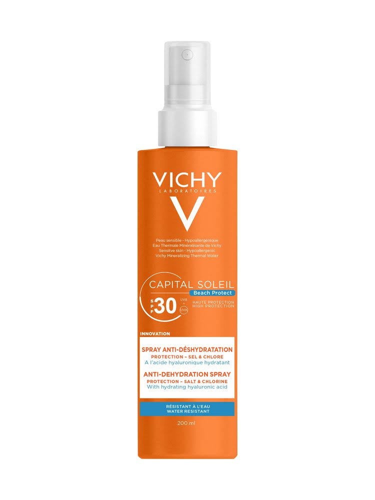 Vichy Capital Soleil Beach Protect Anti-Dehydration Spray - SPF 30, 200ml