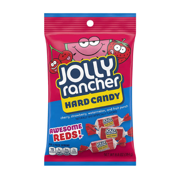 Jolly Rancher Hard Candy - 184g, Awesome Reds