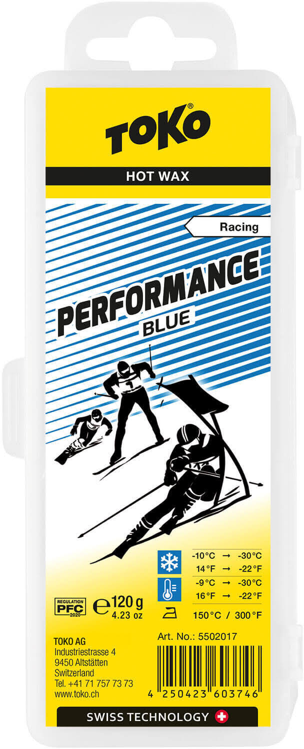 Toko Performance Hot Wax 120g Blue