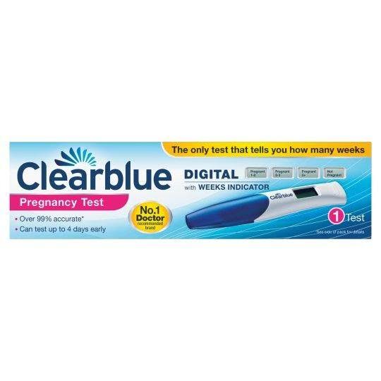 Clearblue Pregnancy Digital Test Kit - With Weeks Indicator