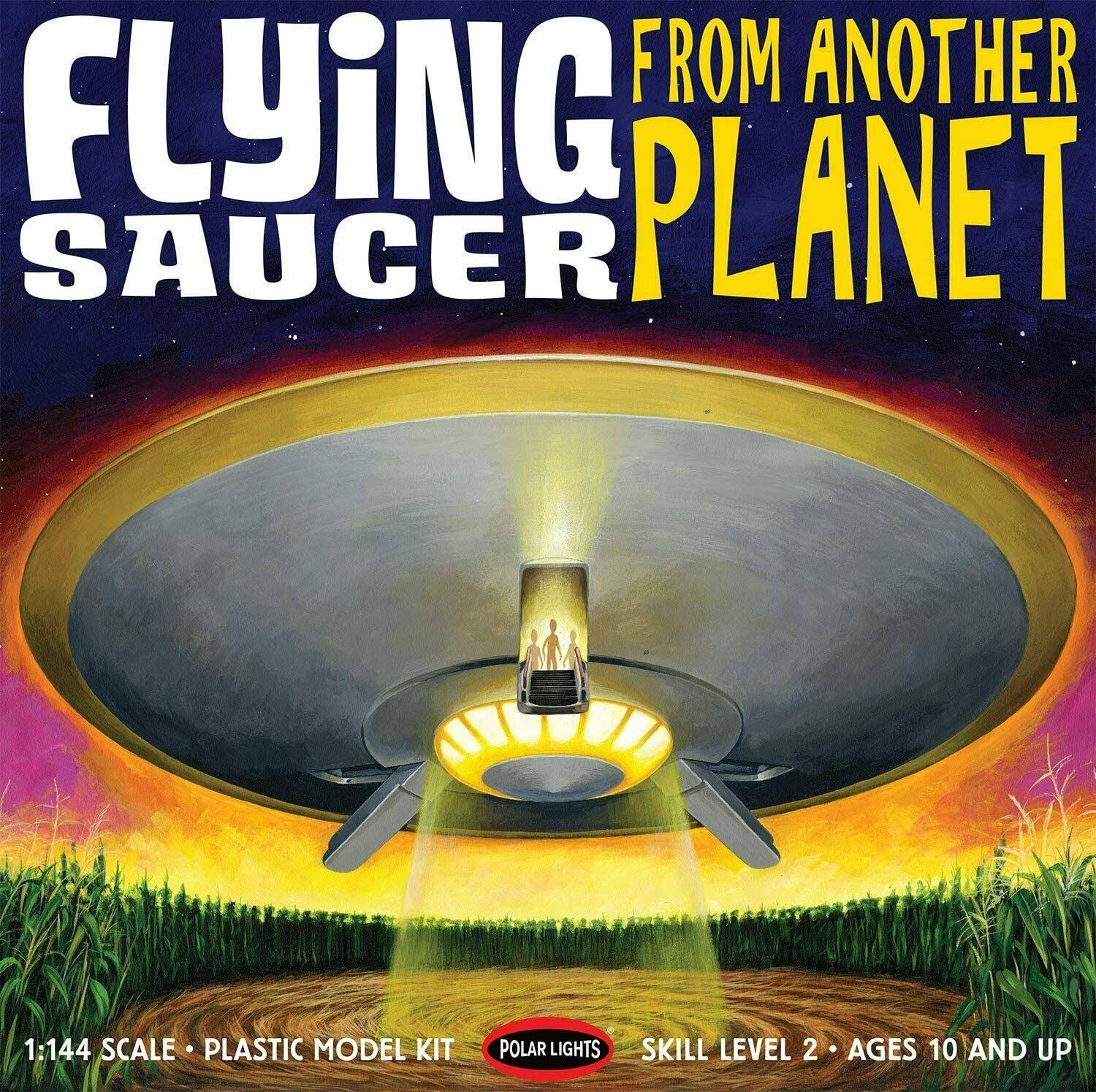 Polar Lights 1/144 12in Flying Saucer Model Kit