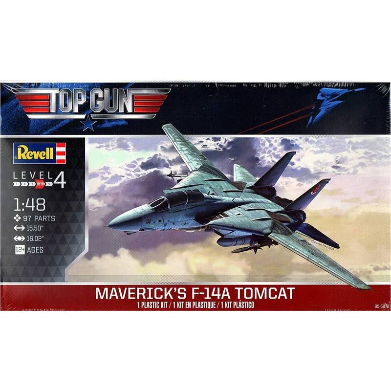 Revell RMX855872 1:48 Maverick's F-14A Tomcat [Top Gun] [Model Building Kit]