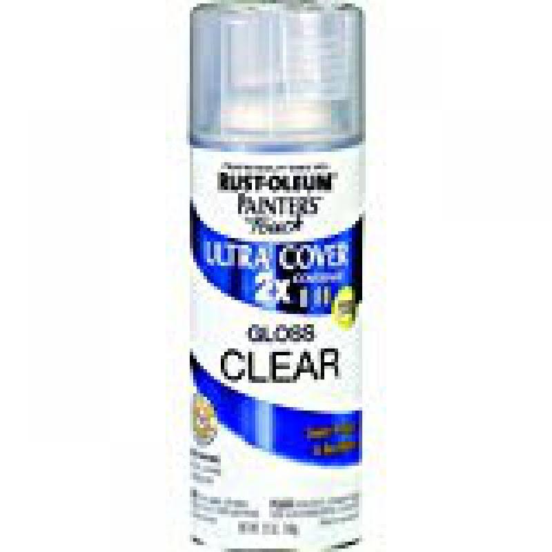 Rust-Oleum Painter's Touch 2X General Purpose Spray Paint - Gloss Clear, 12oz