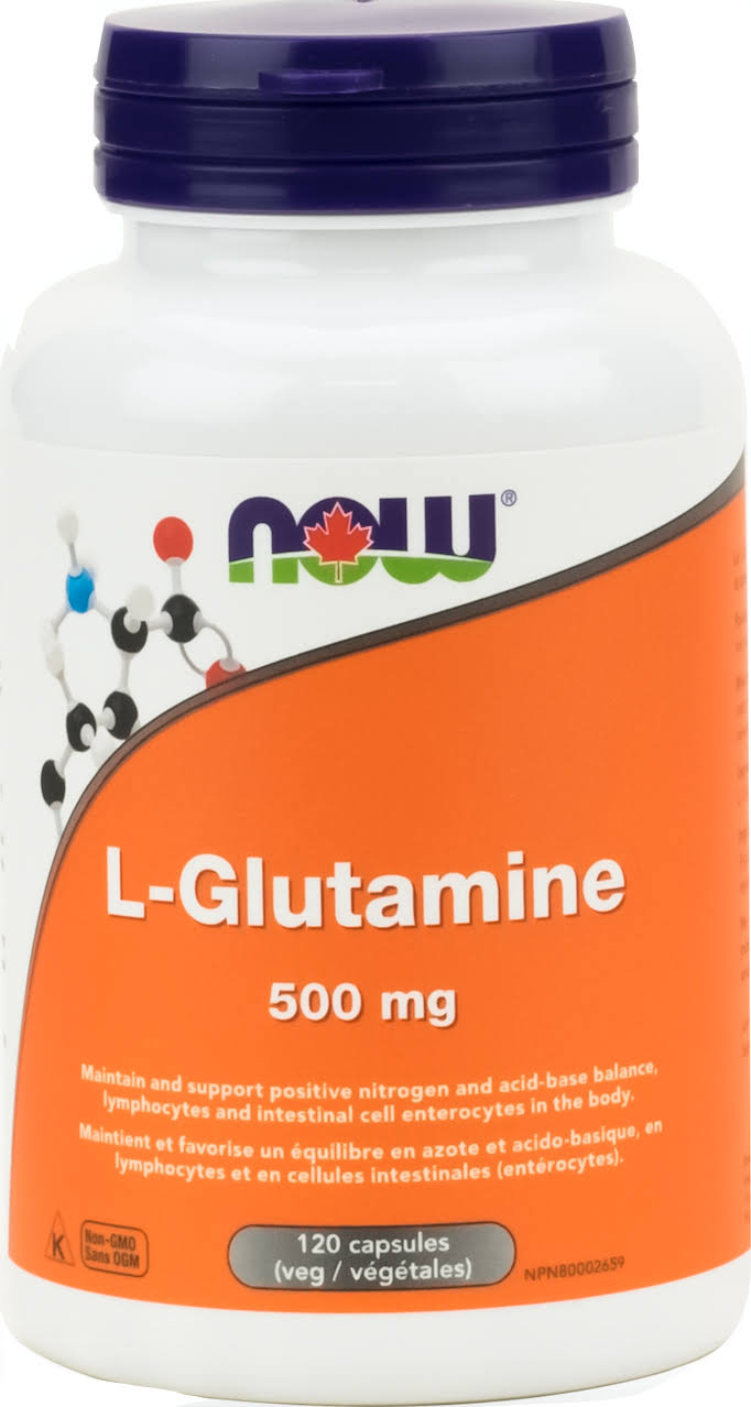 Now L-glutamine Supplement - 120ct