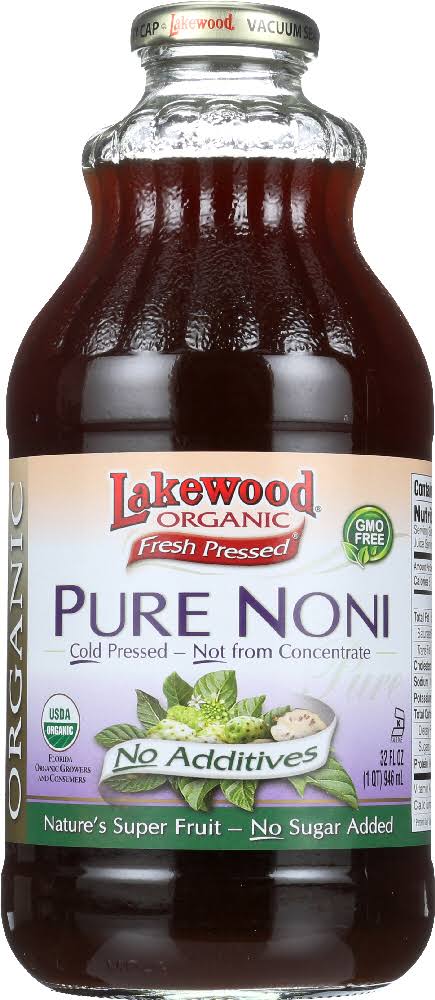 Lakewood: Organic Pure Noni Juice, 32 Oz