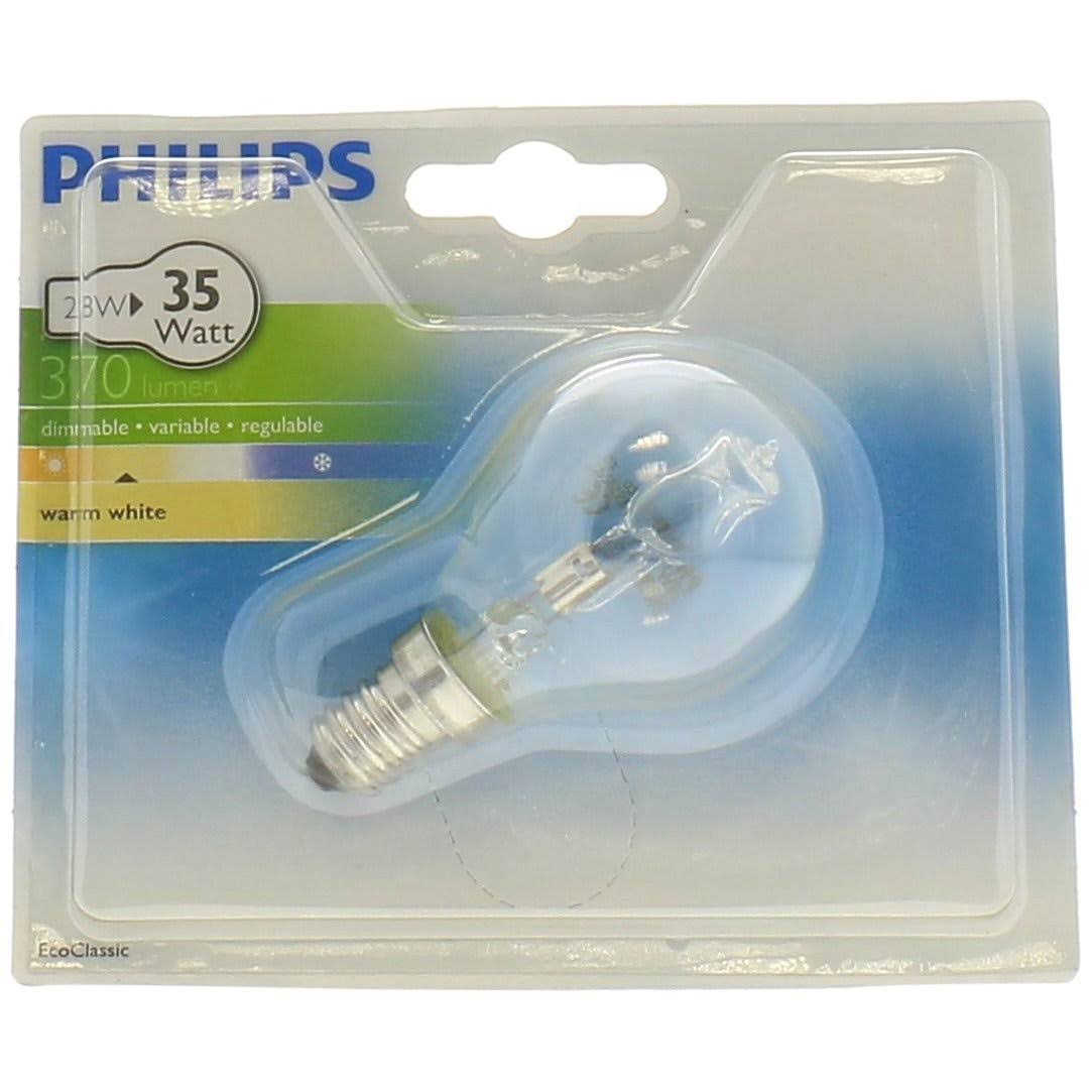 Philips 8727900831580 Halogen Classic Halogen Bulb - E14, Warm White, 28w