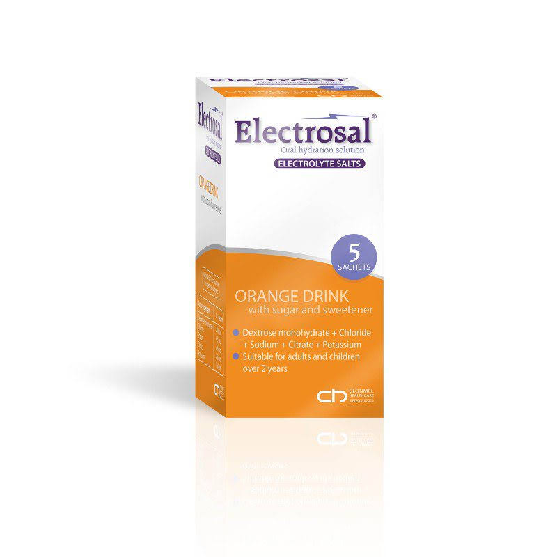 Electrosal Oral Hydration Sachets Orange - 5 Sachets