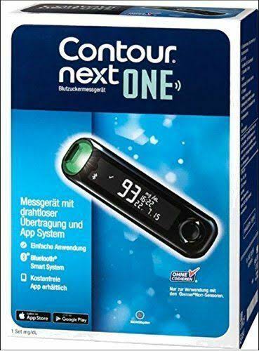 Bayer Contour Next One Glucose Monitoring System - Wireless Meter and 10 Test Strips