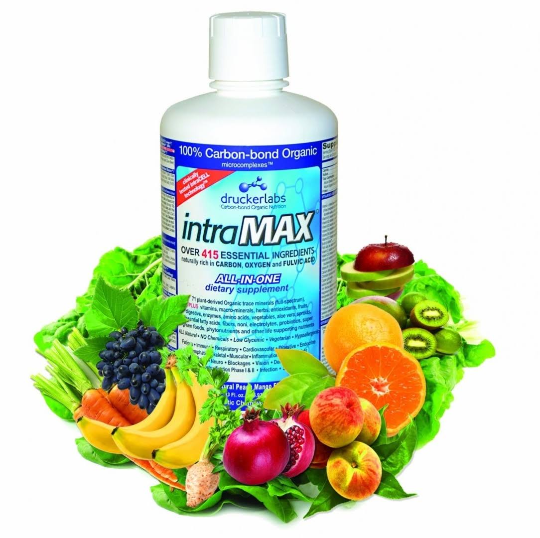 Drucker Labs Intramax All-In-One Dietary Supplement - Peach Mango, 946ml
