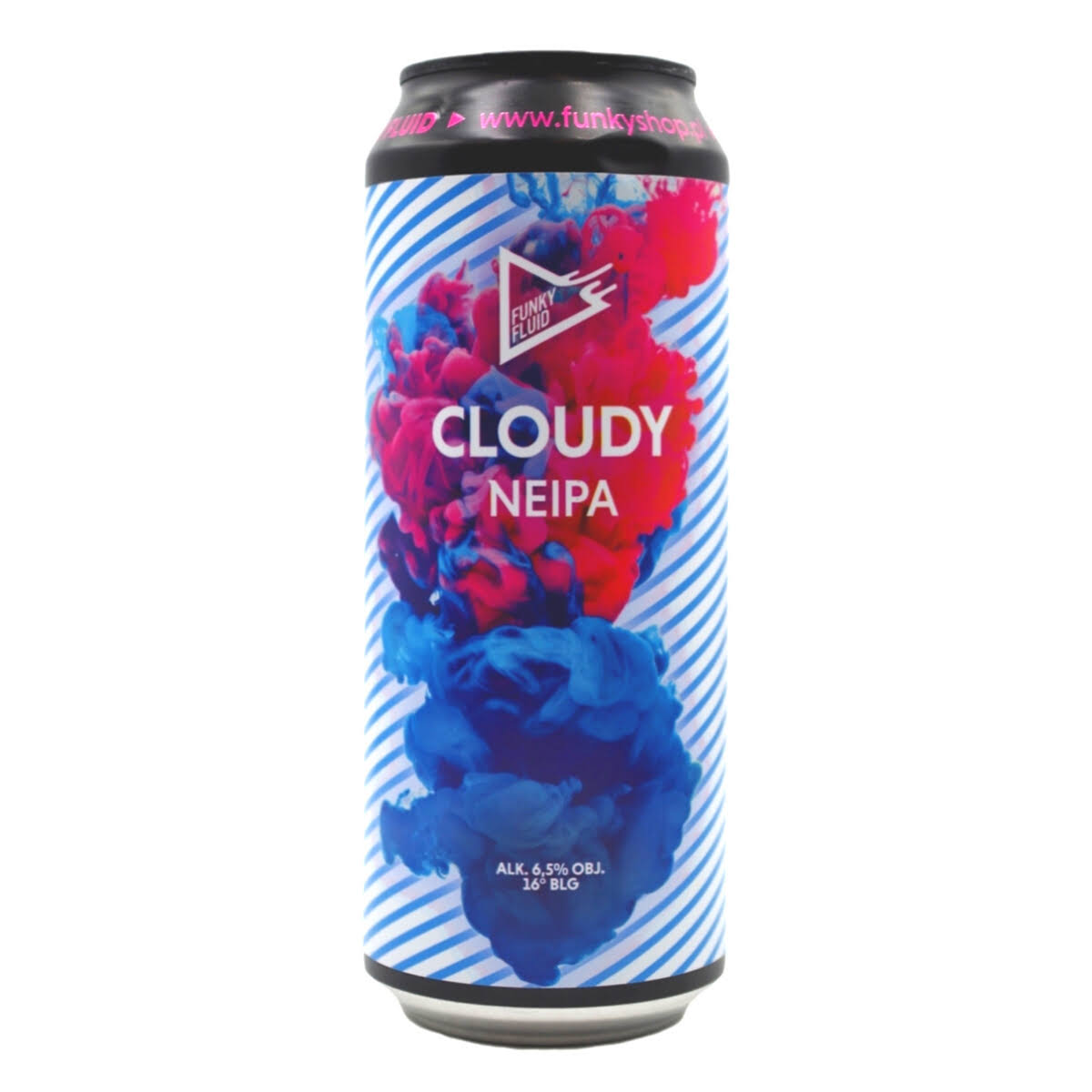 Funky Fluid - Cloudy NEIPA 6.5% ABV 500ml Can