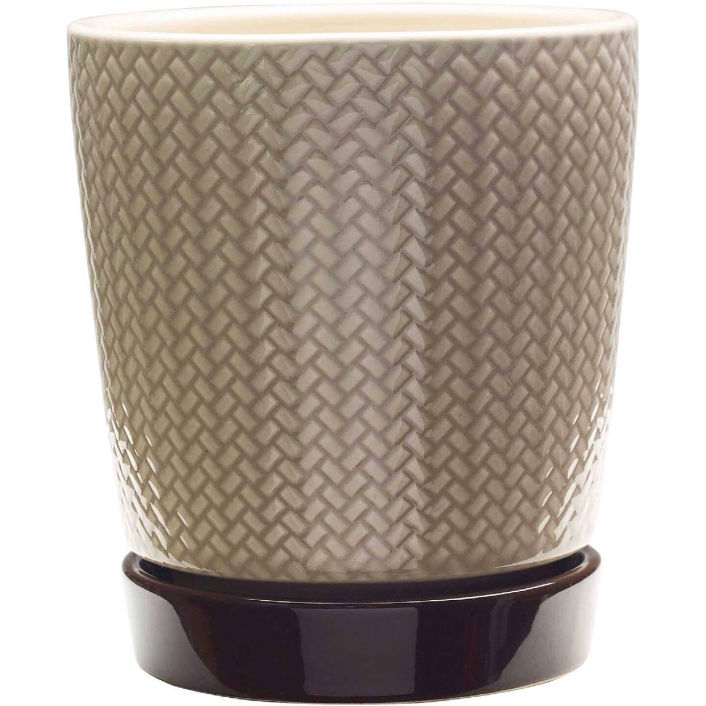 Southern Patio Light Brown Alice Planter