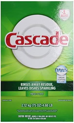 Cascade Powder Dish Detergent - 75oz, Fresh Scent