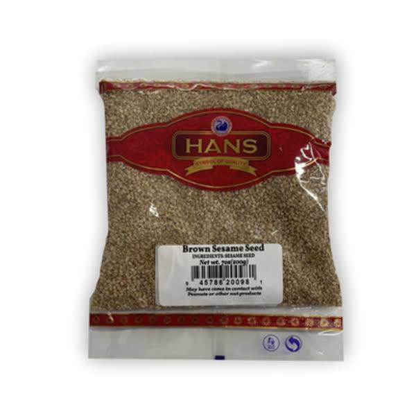 Hansons Brown Sesame Seeds - 7 oz