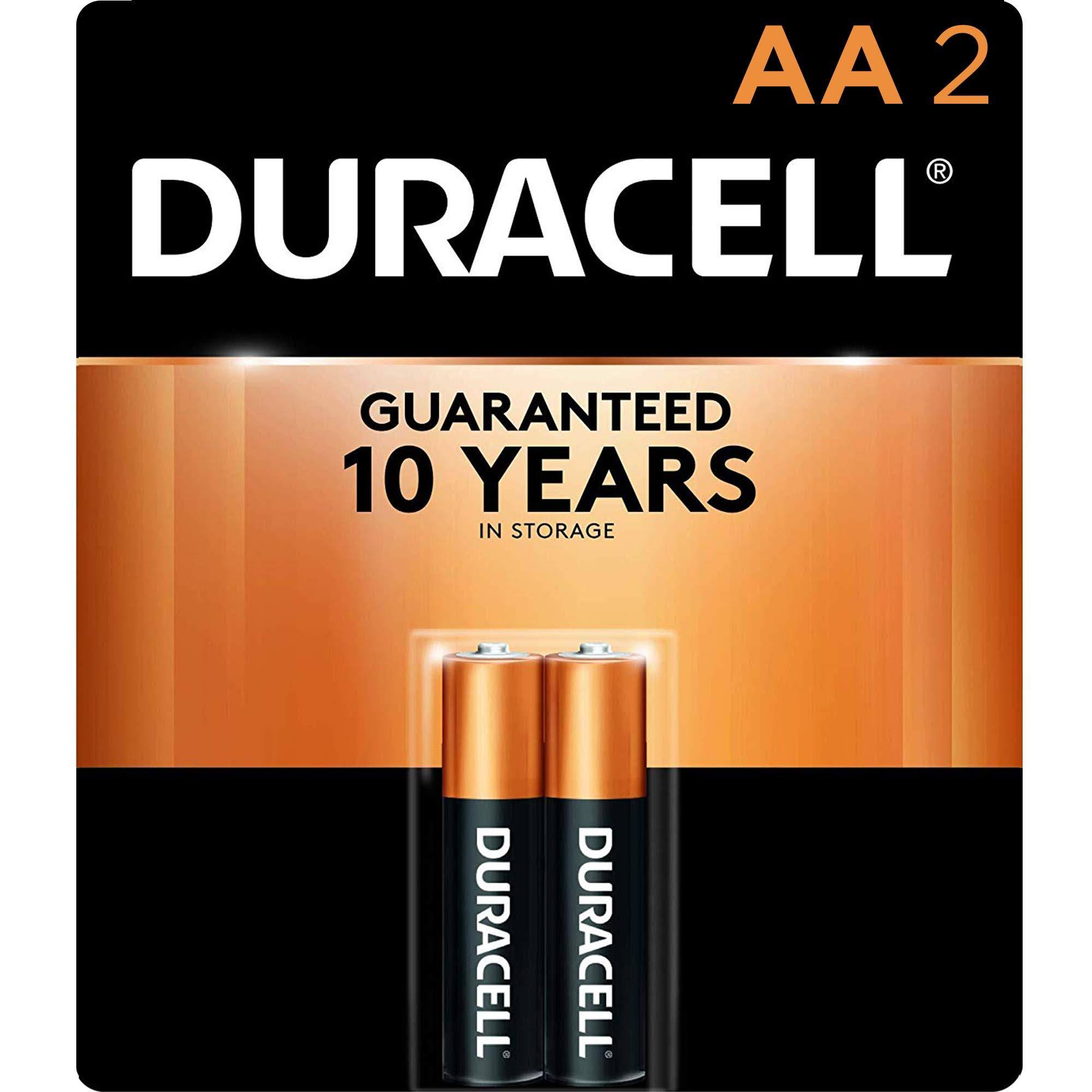 Duracell AA Alkaline Battery - 2 Pack