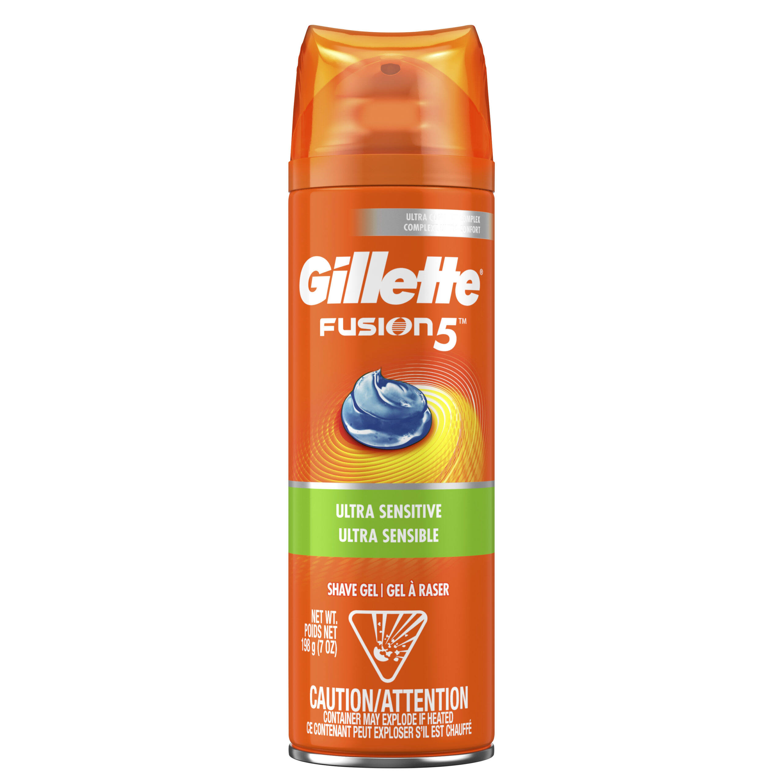Gillette Fusion Shave Gel - Hydra Gel, Ultra Sensitive, 7oz