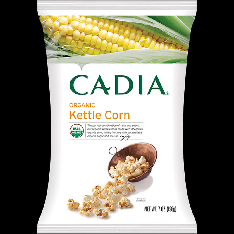 Cadia Kettle Corn, Organic - 7 oz