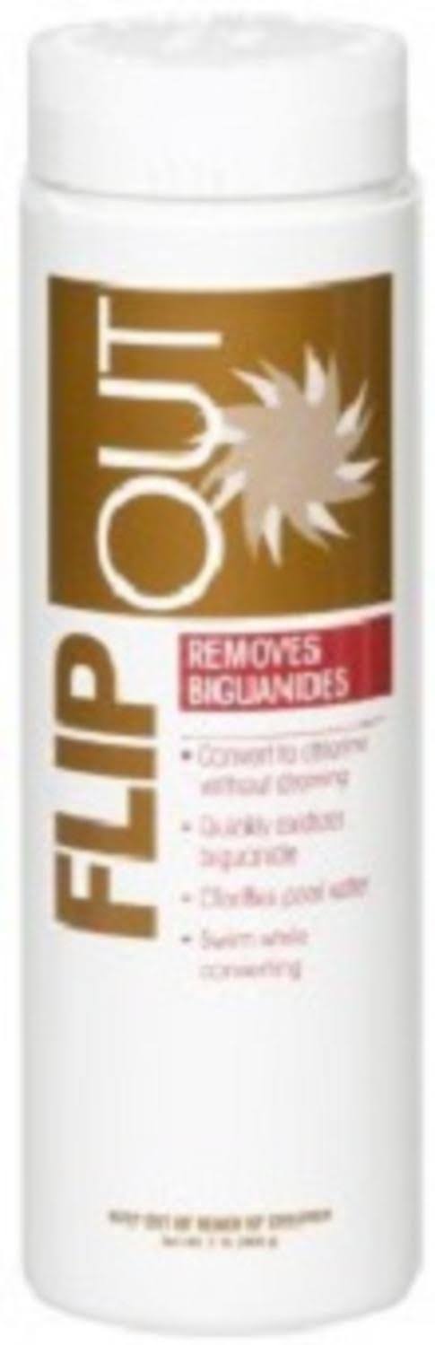 Flip Out Swimming Pool Water Biguanide Remover - 0.9kg.