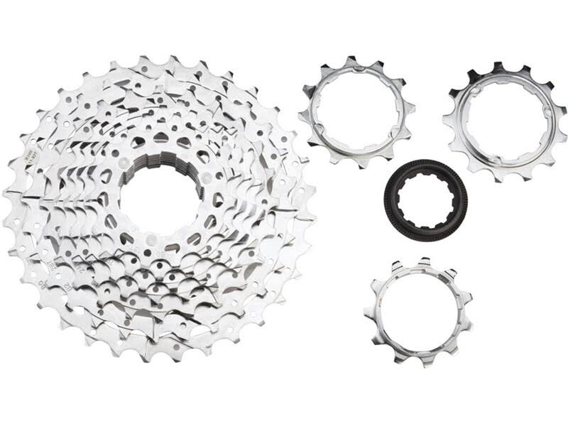 Microshift H10 Cassette - 10 Speed 11-32T Silver Chrome Plated