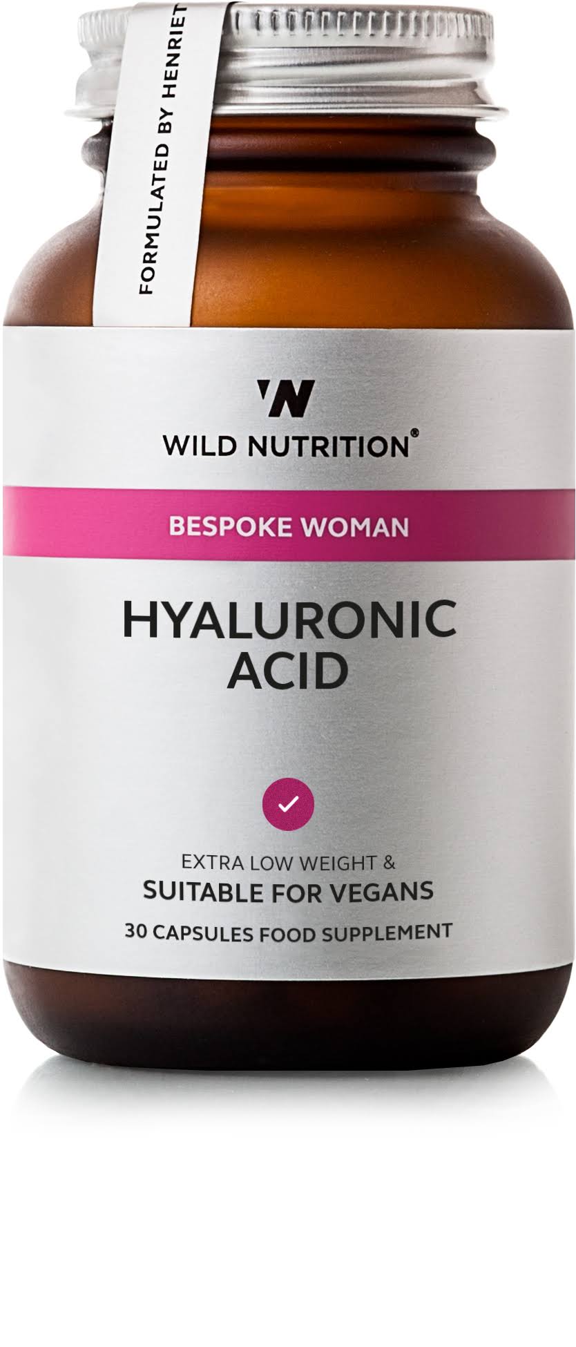 Wild Nutrition Hyaluronic Acid (30 Capsules)