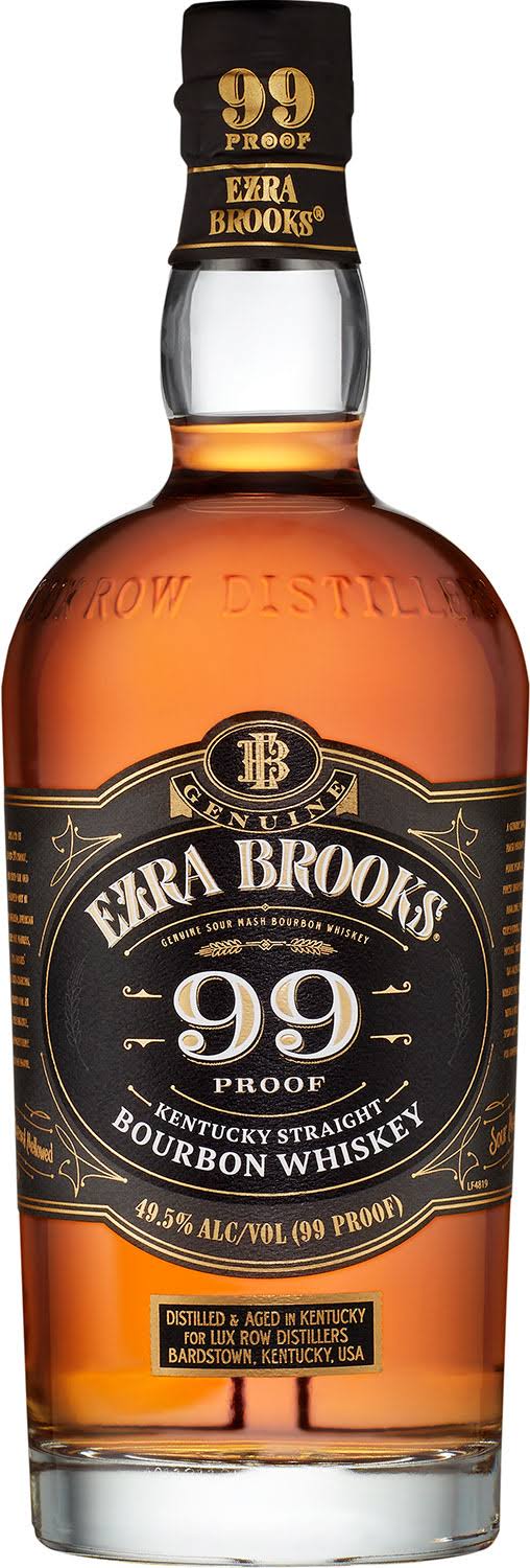 Ezra Brooks Bourbon Whiskey, Kentucky Straight, 99 Proof - 750 ml