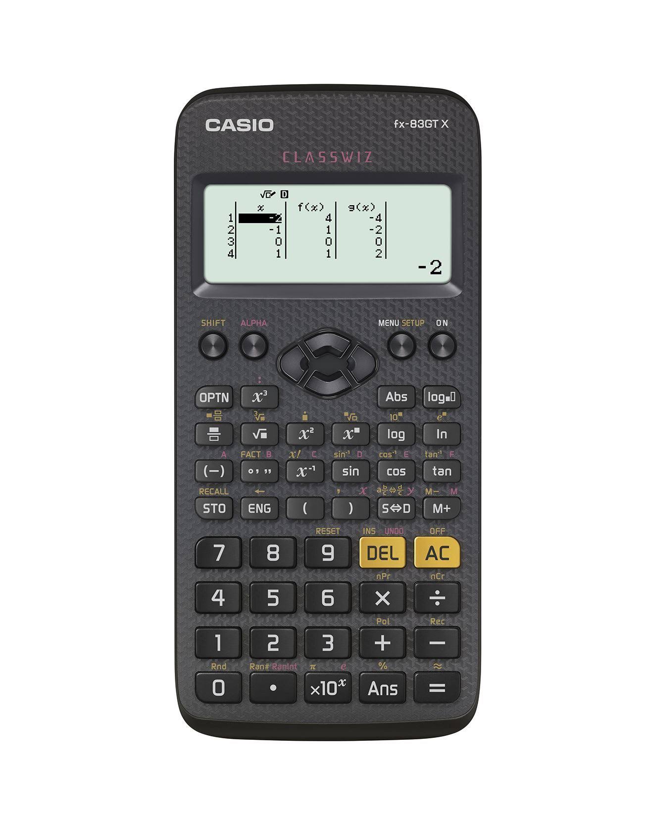 Casio fx-83GTX Scientific Calculator - Black